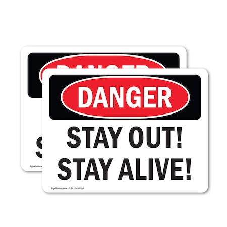 Signmission Safety Culture Sign, 18 in Width, Vinyl Decal, Rectangle OS-2PACK-DS-D-1218-L-1883